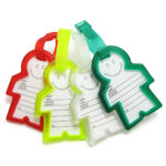 塑料行李牌(人形)