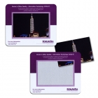 Mouse pad with photo frame