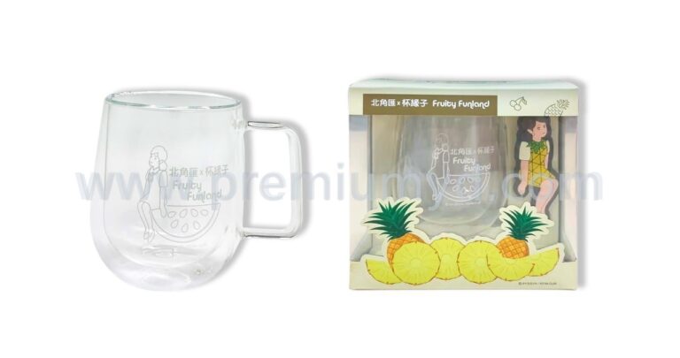 北角匯 × 杯緣子 · Fruity Funland 真空雙層玻璃杯套裝（2019 秋季主題展）