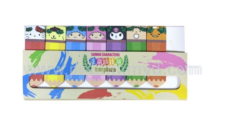 屯門市廣場 × Sanrio characters · 「繪氣競技場」色鉛筆便條紙套裝（2021 暑假主題活動）