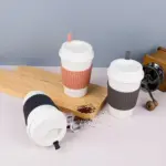小麥秸稈環保便攜咖啡杯