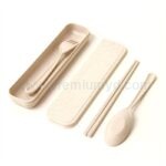 Wheat straw environmentally friendly tableware | Custom Corporate Gift - Image 2