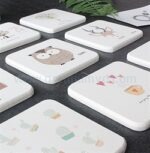 Coral Diatomaceous Earth Coasters | Custom Corporate Gift - Image 3