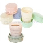 Wheat Portable Telescopic Cup | Custom Corporate Gift - Image 3