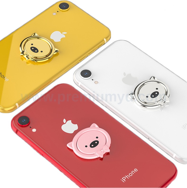 小豬手機指環 Piggy cell phone ring | Custom Corporate Gift - Image 1