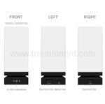LED touch sensing power bank (4400mAh) | Custom Corporate Gift - Image 3