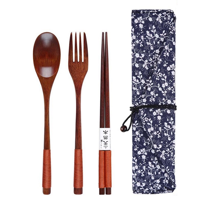 和式竹木餐具 Japanese style bamboo tableware | Custom Corporate Gift - Image 1