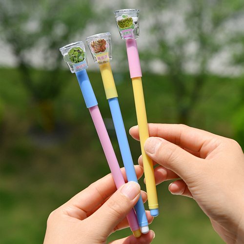 創意種草筆 手持展示 筆頂種植倉