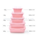 食品級矽膠折疊便當盒 - Premium YD 企業禮品訂製