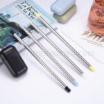 便攜式304不鏽鋼矽膠折疊吸管 - Premium YD 企業禮品訂製