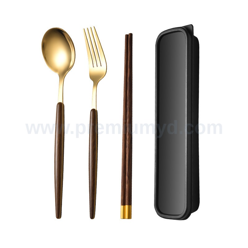 不鏽鋼便攜餐具套裝 - Premium YD 企業禮品訂製