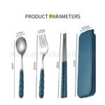 不鏽鋼竹柄餐具套裝 - Premium YD 企業禮品訂製