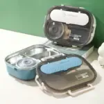 304不鏽鋼雙層保溫便當盒 - Premium YD 企業禮品訂製