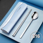 316/304不鏽鋼便攜餐具套裝 - Premium YD 企業禮品訂製