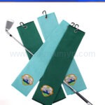 廣告毛巾訂造 華夫格高爾夫毛巾 (YD-RT3115) 香港禮品印Logo YD-RT3115