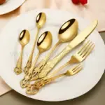 浮雕不鏽鋼餐具套裝 - Premium YD 企業禮品訂製