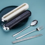學生316L不鏽鋼便攜餐具 - Premium YD 企業禮品訂製