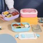 食品級塑料三格飯盒 - Premium YD 企業禮品訂製