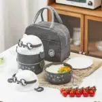 食品級不鏽鋼雙層學生飯盒 - Premium YD 企業禮品訂製