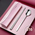 316/304不鏽鋼便攜餐具套裝 - Premium YD 企業禮品訂製