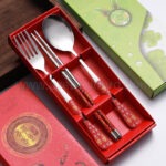不鏽鋼青花瓷餐具套裝 - Premium YD 企業禮品訂製