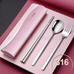 316/304不鏽鋼便攜餐具套裝 - Premium YD 企業禮品訂製