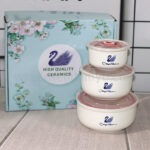 高品質陶瓷碗三件套 - Premium YD 企業禮品訂製