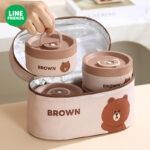 布朗熊304不鏽鋼雙層保溫飯盒 - Premium YD 企業禮品訂製