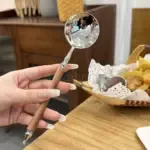 不鏽鋼仿花梨木圓勺 - Premium YD 企業禮品訂製
