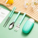 不鏽鋼折疊餐具三件套 - Premium YD 企業禮品訂製