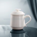 羊脂玉過濾茶隔馬克杯 - 企業禮品訂製