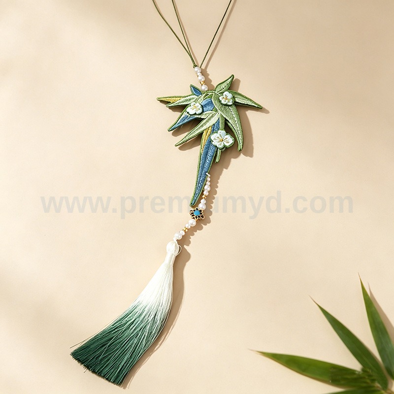 端午節艾草刺繡流蘇掛件 - 企業禮品訂製