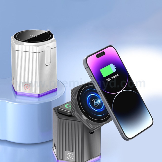 三合一電動升降無線充 - 企業禮品訂製