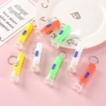 迷你塑料兒童透明水晶手電筒 - 企業禮品訂製