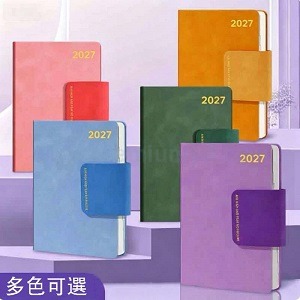 時尚撞色搭扣日曆記事本 - 企業禮品訂製