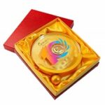 K9水晶紀念銀幣獎座 - 企業禮品訂製