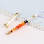 透明活塞自來水鋼筆訂製 - 企業禮品訂製