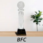 BFC 足球水晶獎座 - 企業禮品訂製